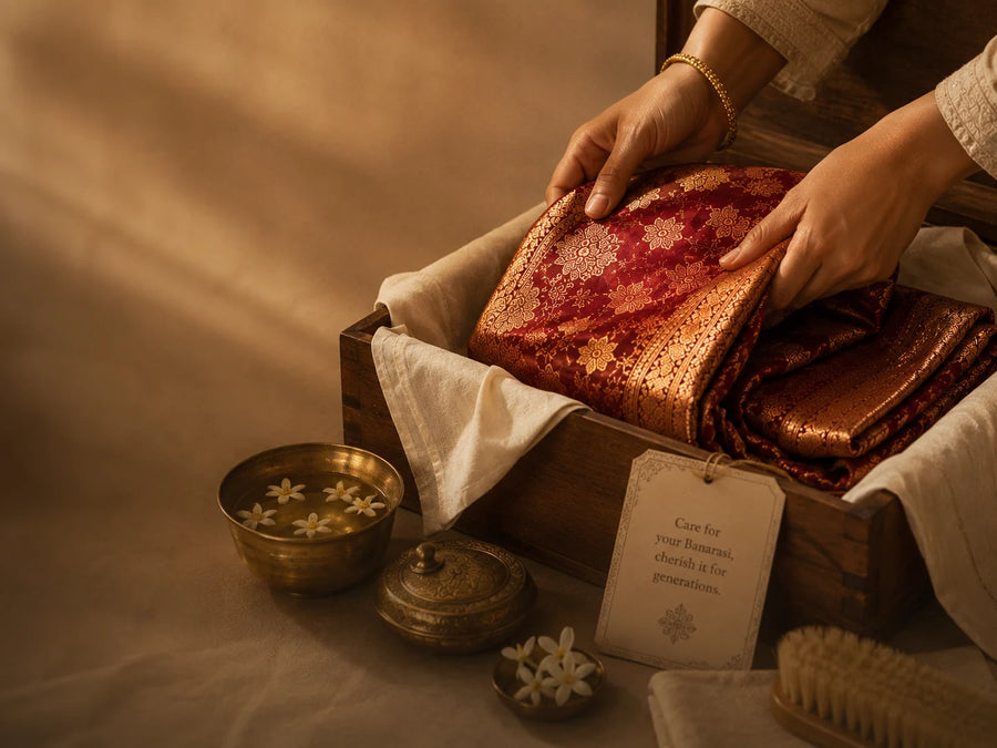 How to Store Silk Sarees to Keep Them Looking New