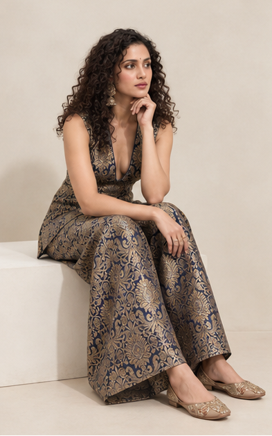 Premium Banarasi Designer Suit