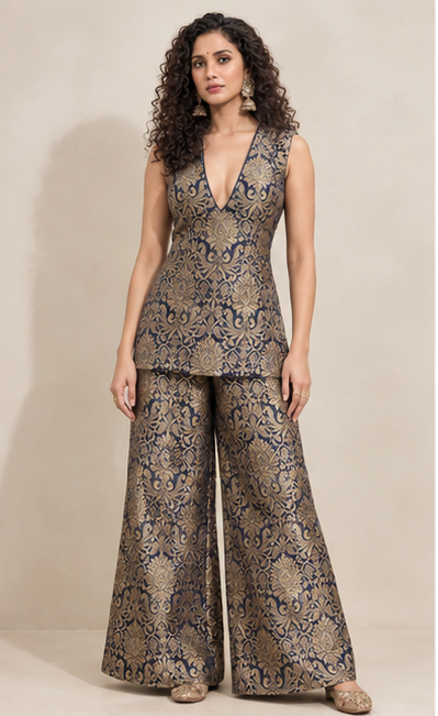 Premium Banarasi Designer Suit